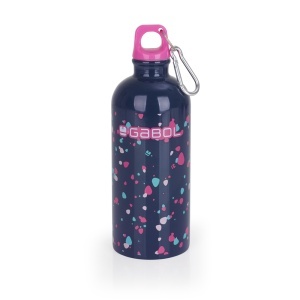 Aluminijumska boca za vodu sa zakačkom 7x21 cm 600ml Party