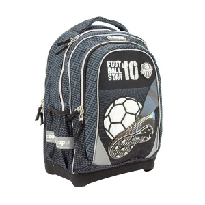 Anatomska Školska Torba Octopus Football Grey Oet2420 40x18x48cm siva - Img 2