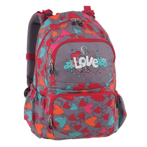 Anatomski ranac Pulse Gray Hearts 121110