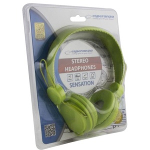 Audio Stereo slušalice ESPERANZA GREEN SENSATION EH148G - Img 2