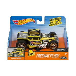 Auto na vuču 12,5x6cm sa svetlom i zvukom Freeway Flyer Hot Wheels 905646