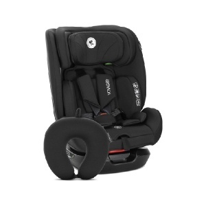Auto sedište Voyager l-size (40-150cm) black + jastuk za putovanje Lorelli 10072072501