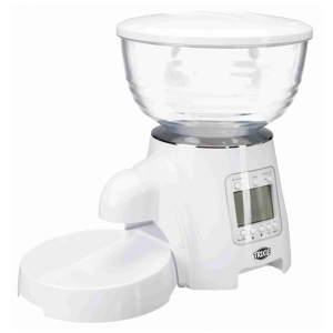 Automatska hranilica za mačke i pse TX7 5L 41x26x34cm bela Trixie 24336 - Img 2