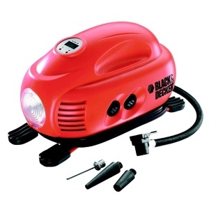 Automobilski prenosni kompresor Black+Decker ASI200