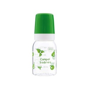 Baby Flašica 120ml Printed Canpol Babies 11/820-zelena