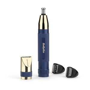 Babyliss E112E mini trimer navy gold