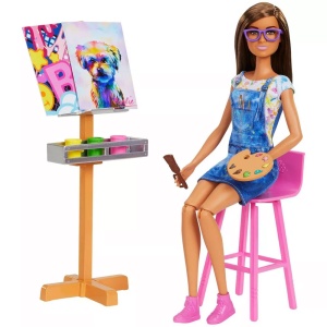 Barbie art studio Mattel 37325 - Img 5