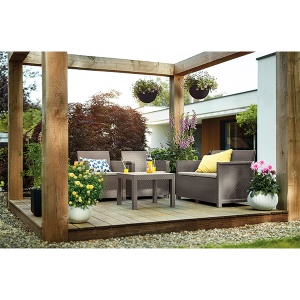 Baštenski set Elodie 2 Seater Kapućino Keter CU 246157 - Img 4