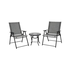 Baštenski set na rasklapanje 2+1 metal Green Bay Snap Rest AG088825