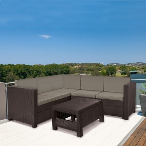 Baštenski ugaoni set Provence braon CU 214000 - Img 2