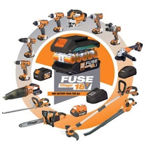 Baterija Fuse 18 V/4 Ah Villager 056371 - Img 3