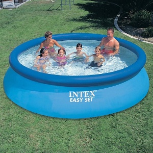 Intex okrugli bazen 366x76 cm model 28130, veliki porodični bazen za dvorište
