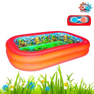 Bazen za decu BESTWAY Splash and play 3D Adventure 262x175x51 cm 54114