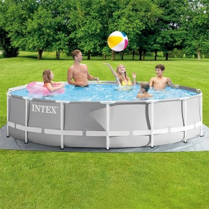 Bazen za dvorište set 427x107cm Prism Frame Intex 26720NP - Img 2