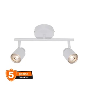 Bela spot lampa Primal 2xGU10 Osram 4099854587443E