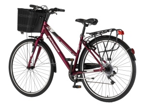 Bicikl 28/18in 6 brzina 155-178cm bordo perla Explorer Axys Lady 1282104 - Img 2