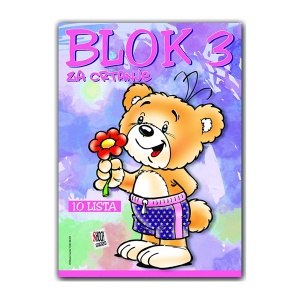 Blok za crtanje br.3 UNI LINE 00524