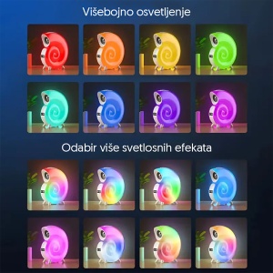 Bluetooth zvučnik 5W 16x21,5x7cm RGB beli 18423-6210 - Img 2