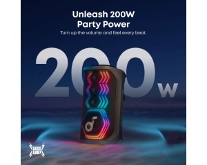 Bluetooth zvučnik Anker Soundcore Rave 3S 200W IPX4 crni - Img 3