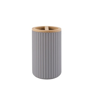 Čaša za četkice PVC Bambus Rayon AWD 02191635 - Img 1