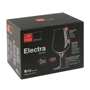 Čaša za vino ELECTRA SUPER Bormioli Rocco POKLON ZA SLAVU 6kom 62724 - Img 2