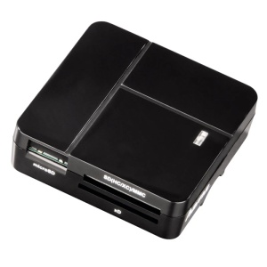 Čitač kartica All in 1, HAMA crni 94124