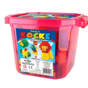 Dečije mega kocke S box 140 kocki