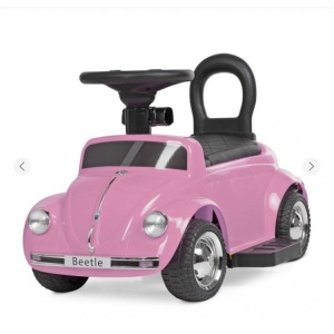 Dečiji Automobil na Baterije Beetle 3in1 Roze - Img 6
