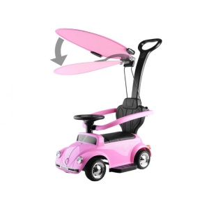 Dečiji Automobil na Baterije Beetle 3in1 Roze - Img 16