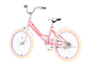 Dečiji bicikl 20in 10in 115-135cm svetlo roze X-bike Unicorn 1420203 - Img 2