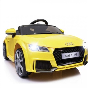 Dečiji Električni Automobil Audi TT RS Žuti - Img 2