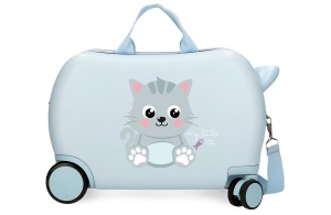 Dečiji kofer na točkićima Happy Pets sky blue Roll Road 49.910.44