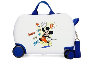 Dečiji kofer na točkićima Mickey Here We Go Disney 47.710.45