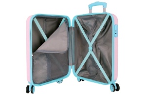 Dečiji Kofer Roll Road Happy Pets ABS 40x55x20cm 37L bela crvena - Img 4