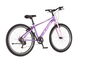Dečiji MTB bicikl 26/18in 6 brzina 158-175cm ljubičasti X-bike X Fun 1426250 - Img 2