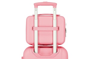 Dečiji neseser Disney Happy To Be Me ABS 29x21x15cm roze - Img 2