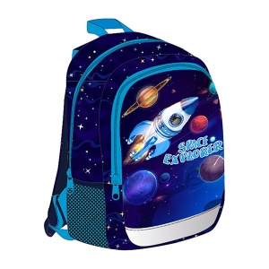 Dečiji ranac Belmil Kiddy Plus 305-4/A Space explorer 33x23x13cm