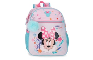 Dečiji ranac za vrtić Disney Happy To Be Me 27x33x11cm roze