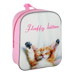Dečiji ranac za vrtić i predškolsko Spirit Uno 3D Happy Kitten 24x11x29cm