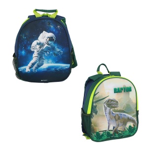 Dečiji ranac za vrtić i predškolsko Spirit Uno-Duo Raptor Space 25x12x31cm