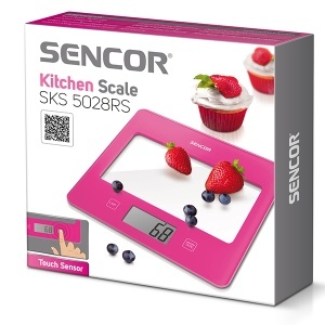 Digitalna kuhinjska vaga 5 kg pink SKS 5028RS Sencor APA00496 - Img 3