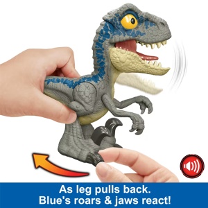 Dino velosiraptor Blu sa zvučnim efektima Mattel 201532 - Img 2