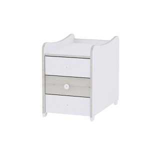 Drveni krevetac Maxi Plus 70/160 White Light Oak Lorelli 10150300036 - Img 3