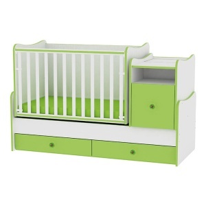 Drveni krevetac Trend Plus White-Green Lorelli Bertoni 10150400023