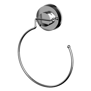 Držač peškira prsten vakuumski Inox PVC Ridder 12050000