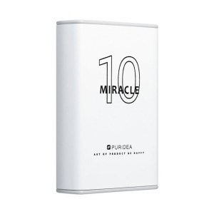 Eksterna baterija S15 10000 mAh PURIDEA, bela S15PB10WH