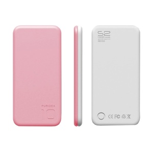 Eksterna baterija S2 10000 mAh PURIDEA, roze S2PB10PK - Img 2