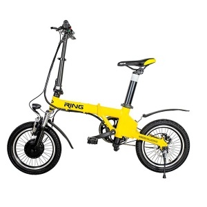 Električni bicikl Mini sklopivi Ring RX 16-yellow