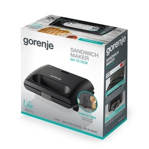Električni gril 700 W crni Gorenje SM701 GCB - Img 4