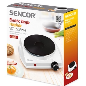 Električni rešo Sencor SCP 1503WH beli 1500W jedna zona - Img 4